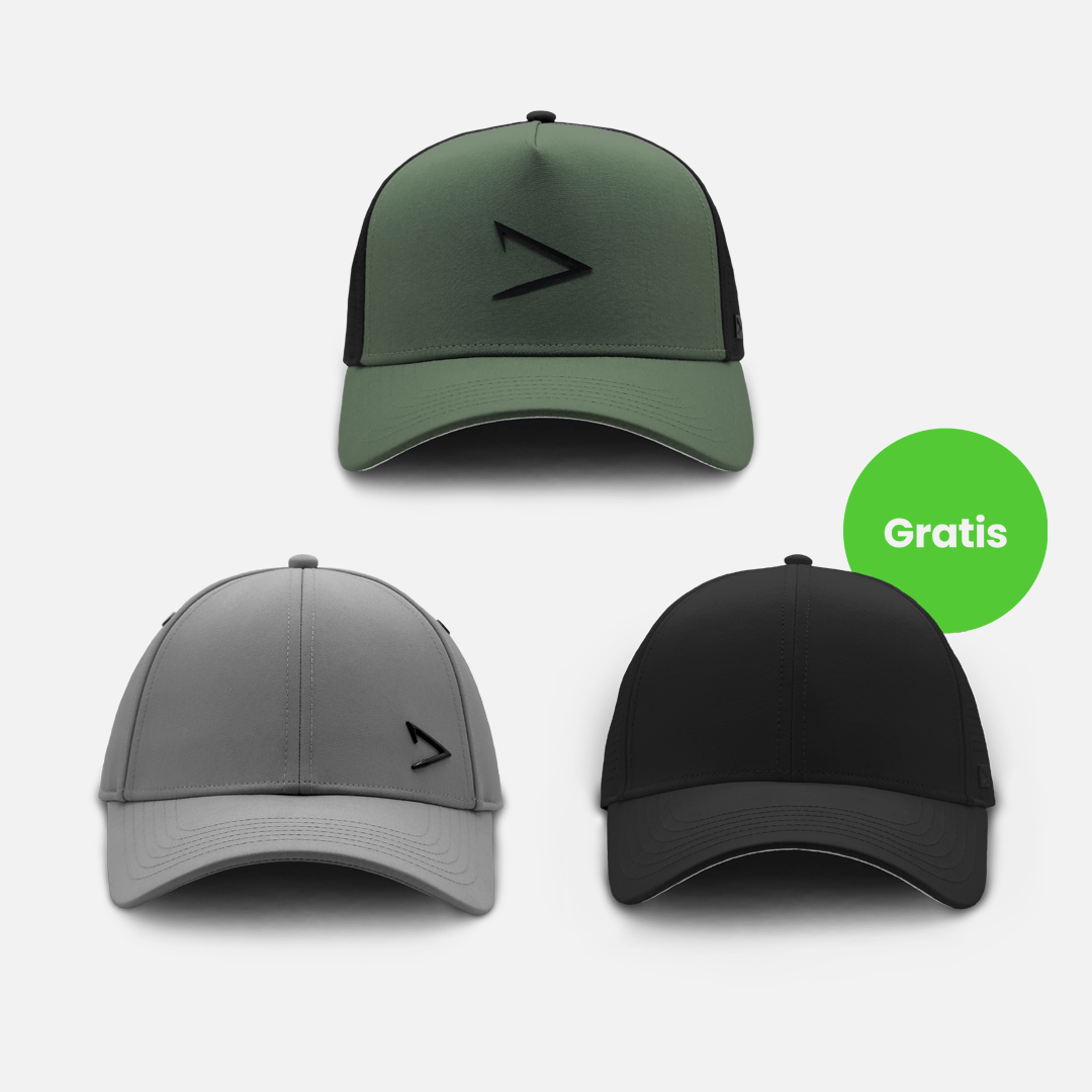 2 CAPs + 1 GRATIS